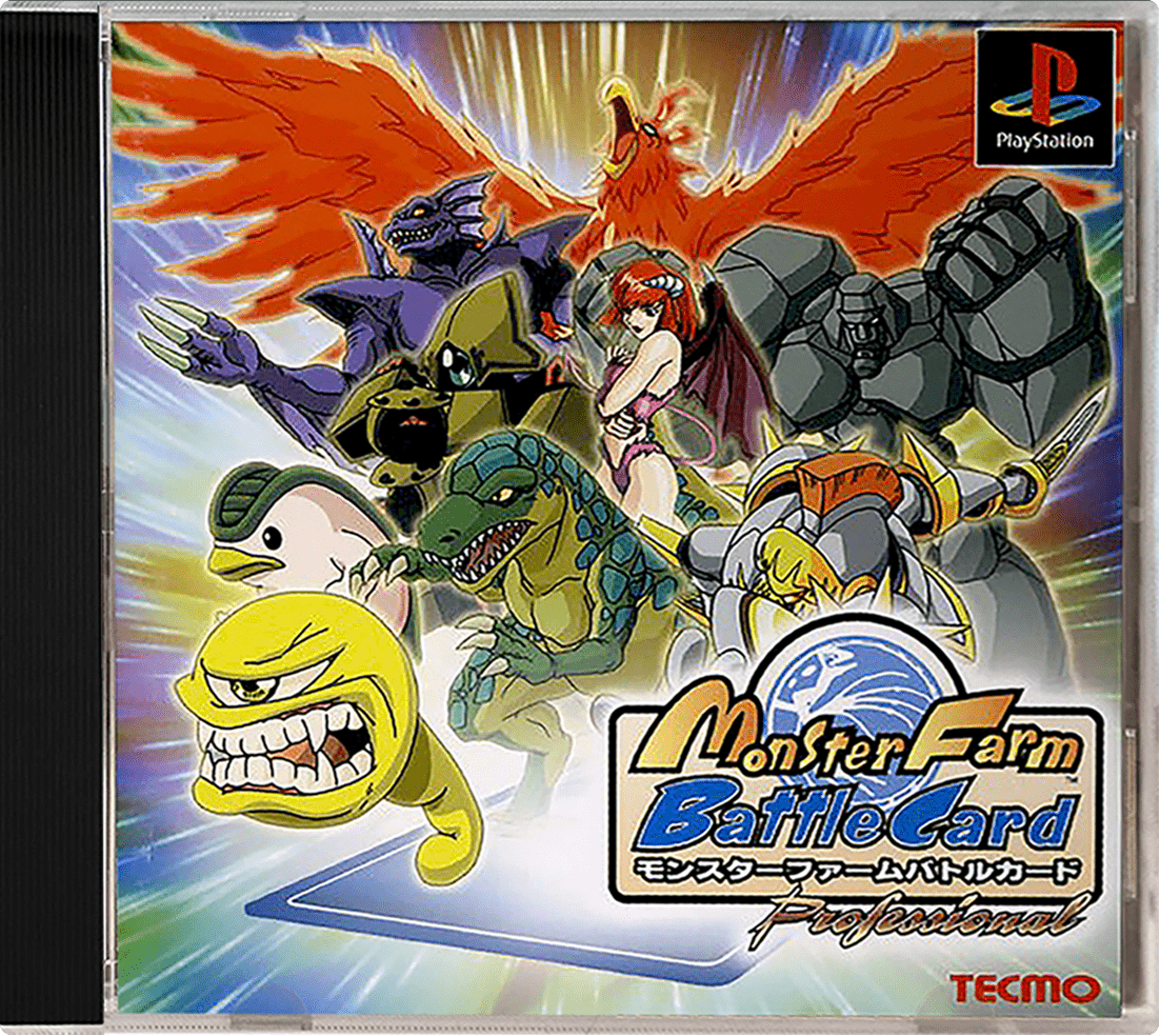 Monster Farm box art for Playstation
